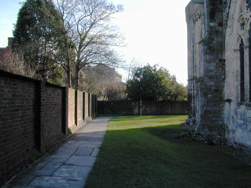 East Side of Abbey